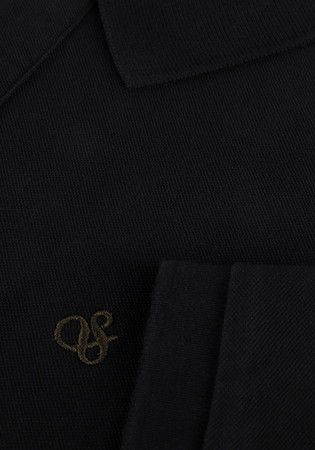 Zwarte SCOTCH & SODA Polo PIQUE POLO - large