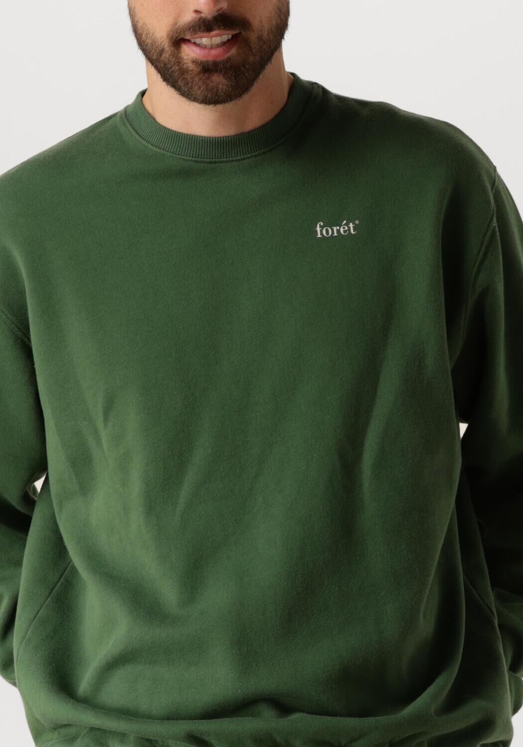 FORÉT Forét Heren Truien & Vesten Ocean Sweatshirt Groen