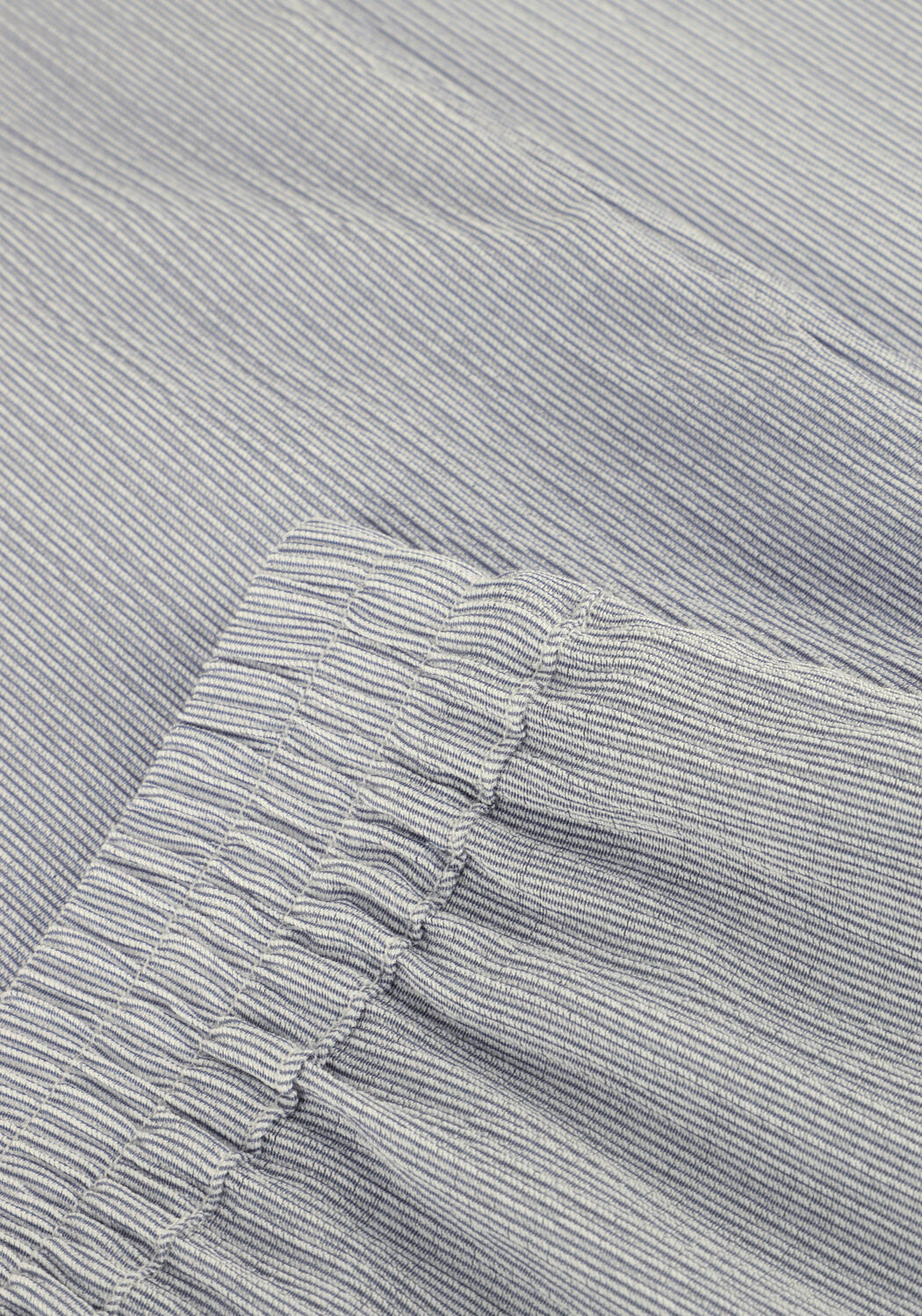 Blauwe MSCH COPENHAGEN Wijde broek MSCHKINLEY HW PANTS STP - large