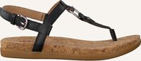 Zwarte UGG Platte sandalen ALEIGH - medium