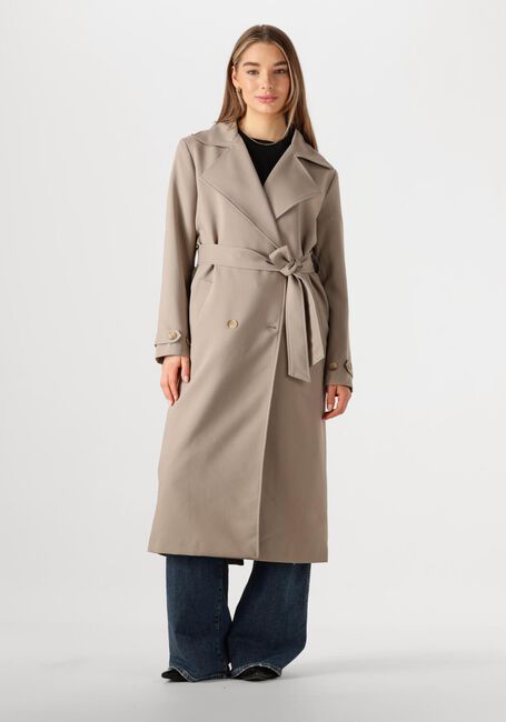 Bruine NOTRE-V Trenchcoats NV-FAE LONG COAT - large