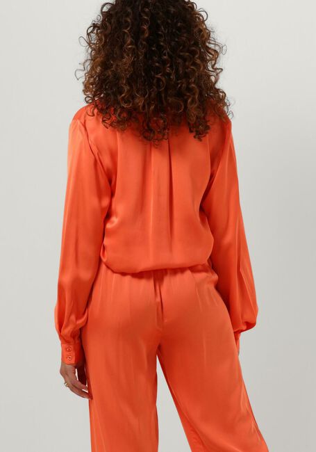 Oranje SELECTED FEMME Blouses SLFFRANZISKA LS SATIN - large