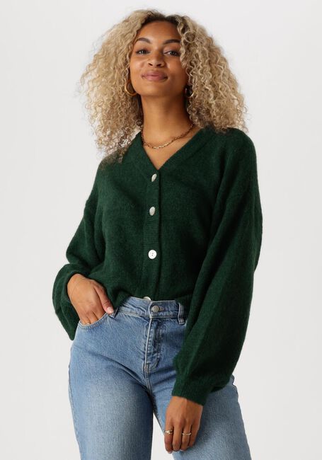 Groene MSCH COPENHAGEN Vest MSCHPETRINELLE HOPE CARDIGAN - large