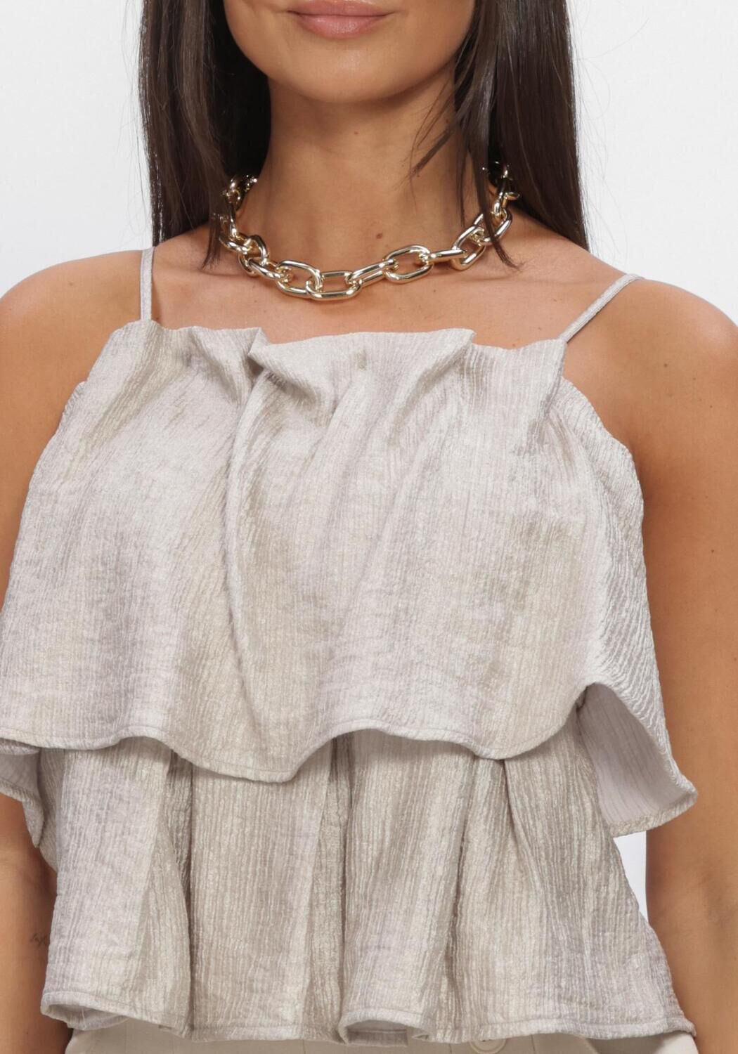 Zilveren CO'COUTURE Tops & T-shirts CHERCC TOP - large