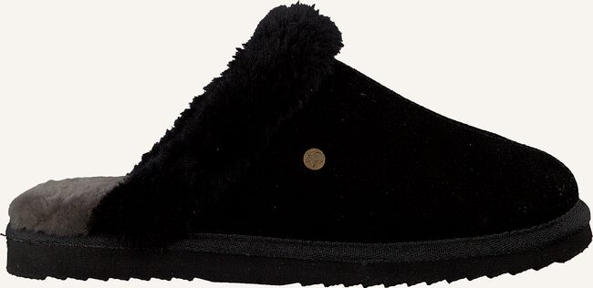 Zwarte WARMBAT Pantoffels BURLEY Zwarte WARMBAT Pantoffels BURLEY - large