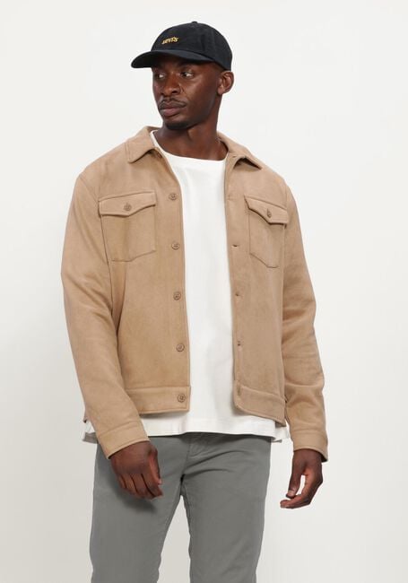 Camel BLUE INDUSTRY Overshirt BLUE INDUSTRY SHIRTJACKET - large