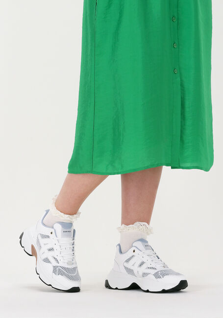 Witte NUBIKK Lage sneakers ROSS TREK EDGE DAMES - large