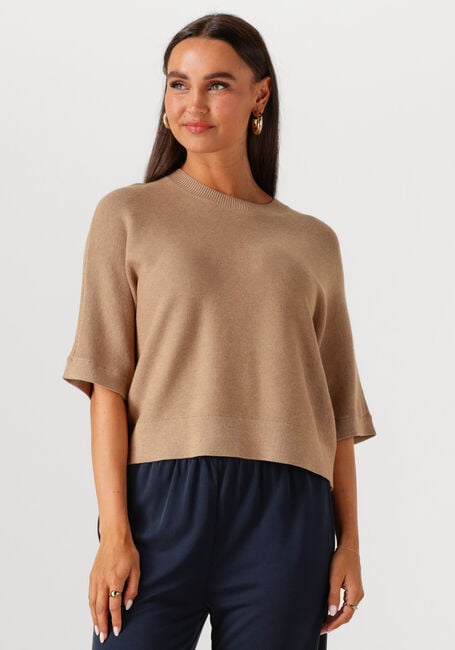Camel MSCH COPENHAGEN Trui MSCHTHAMIRA 2/4 PULLOVER - large