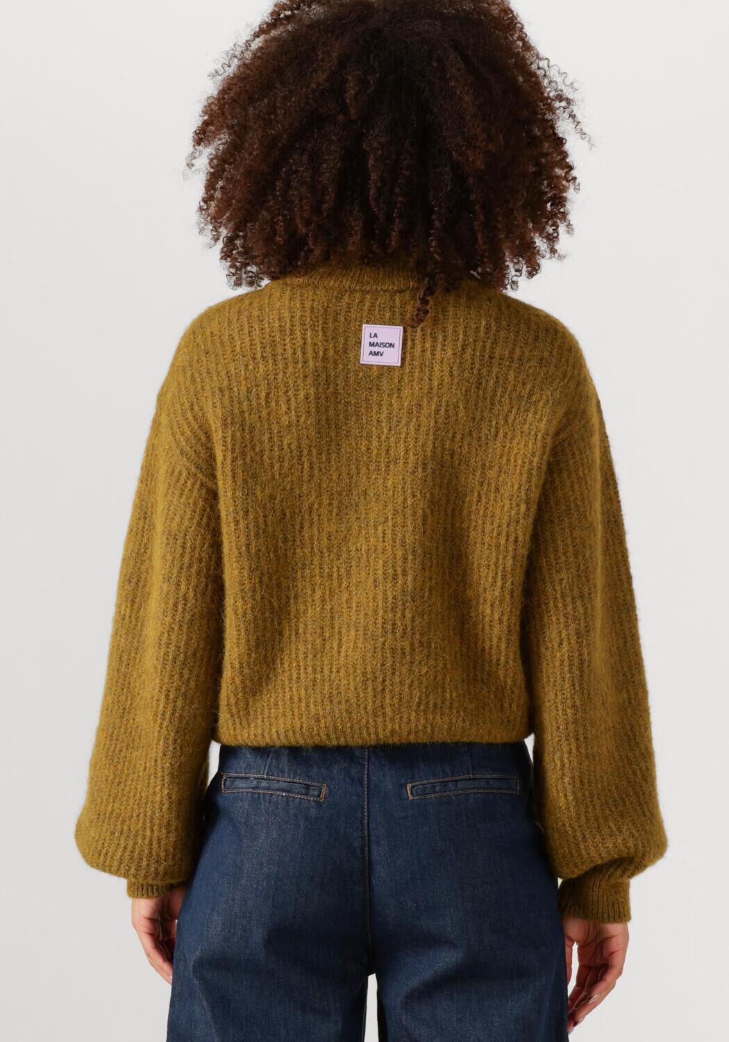 AMERICAN VINTAGE Meisjes Truien & Vesten East Olijf
