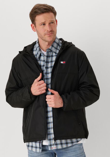 Zwarte TOMMY JEANS Jack TJM FLEECE LINED CHICAGO JACKET - large