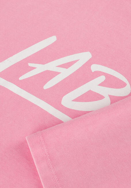 Roze ALIX THE LABEL T-shirt LADIES KNITTED WASHED LABEL T-SHIRT Roze ALIX THE LABEL T-shirt LADIES KNITTED WASHED LABEL T-SHIRT - large