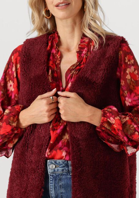 Bordeaux YDENCE Gilet GILET SASHA - large