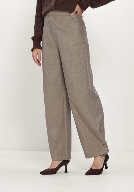 Grijze RUBY TUESDAY Blouses CLENDIS TAPPERED BUTTON DETAIL PANTS - large