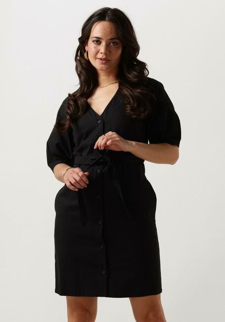 Zwarte ANOTHER LABEL Mini jurk LIVA DRESS S/S - large