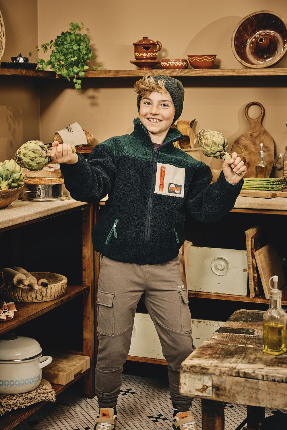 Bruine Z8 Cargobroeken COOPER - large