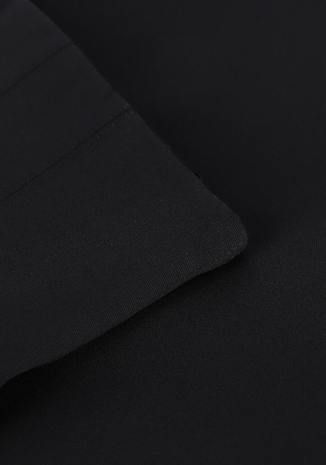 Zwarte VANILIA Midirok PUNTO FITTED SKIRT - large