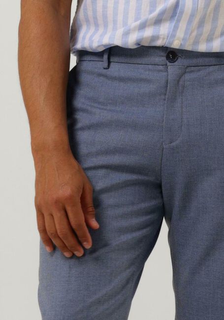 Lichtblauwe SELECTED HOMME Pantalon SLHSLIM-TIMELIAM LT BLU STRUC TRS FLEX B - large