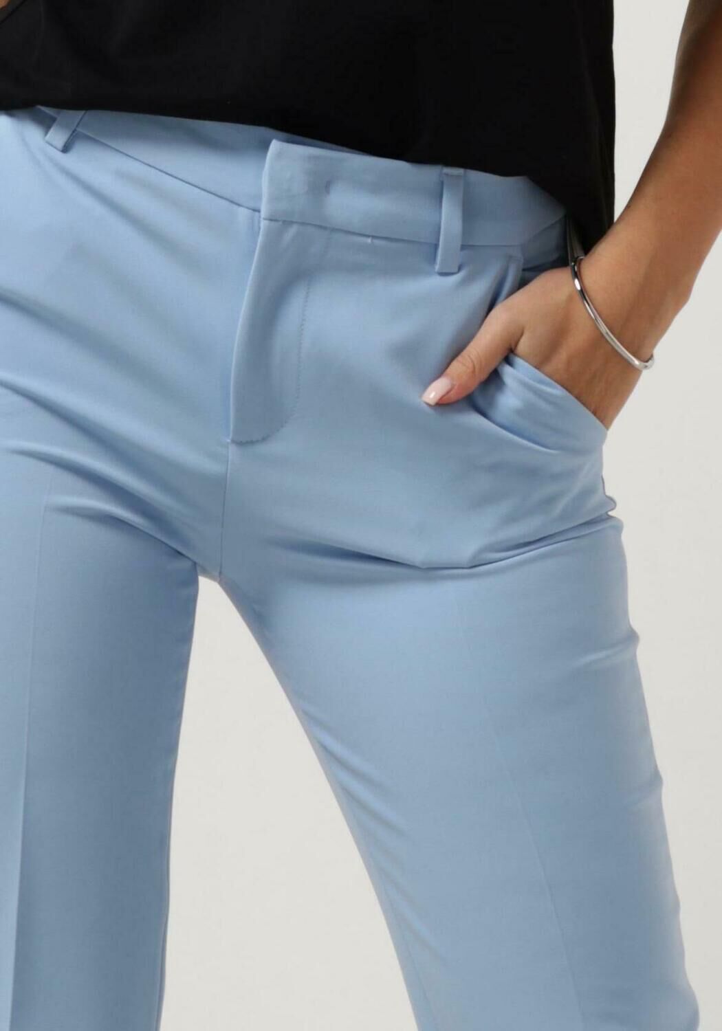 LIU JO Dames Broeken Utility Tp Pants Lichtblauw