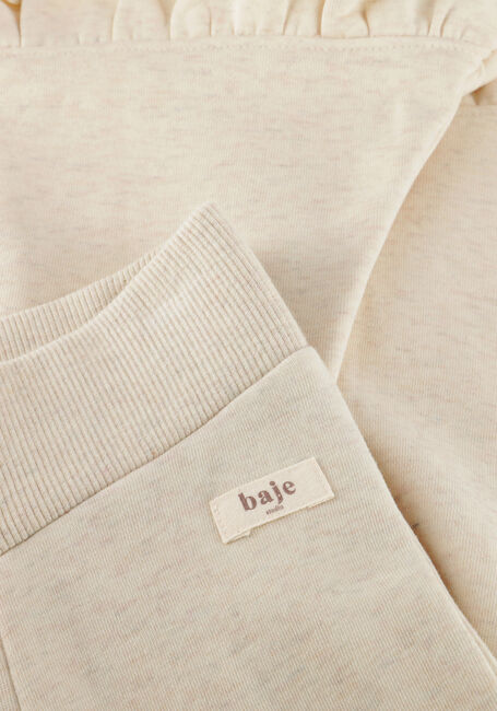 Ecru BAJE STUDIO Flared broek FYCA - large