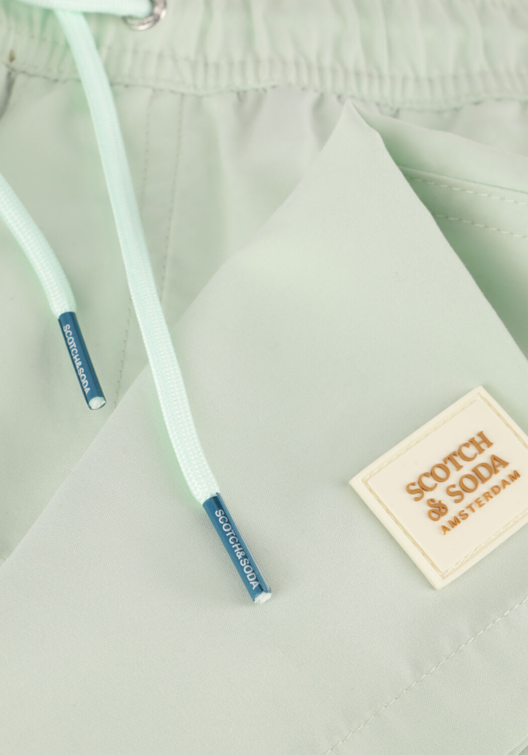 Mint SCOTCH & SODA Zwembroeken MID LENGTH SWIM SHORT SOLID - large