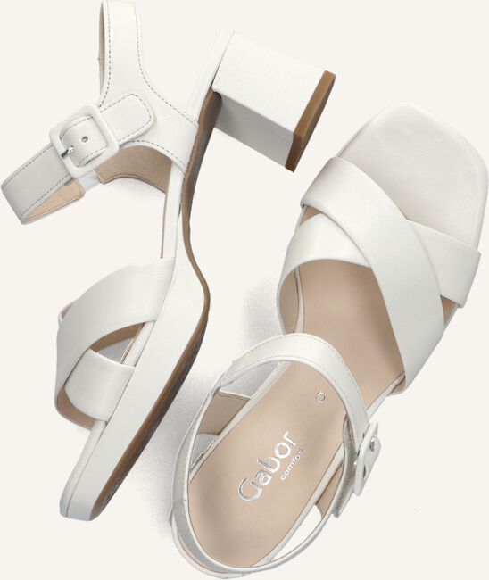 Witte GABOR Sandalen met hak 953 Witte GABOR Sandalen met hak 953 - large