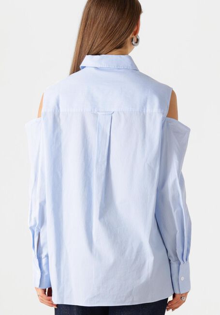 Blauwe CATWALK JUNKIE Blouses OPEN SHOULDER BLOUSE - large