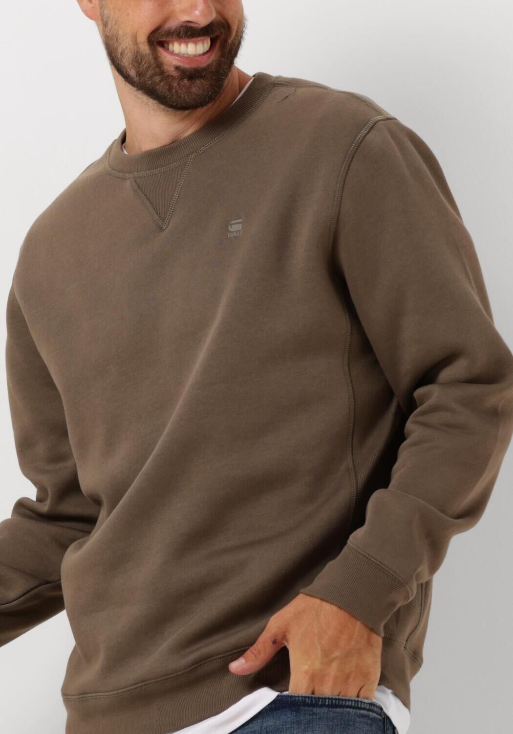 PURE PATH Heren Truien & Vesten Essential Logo Hoodie Donkerblauw