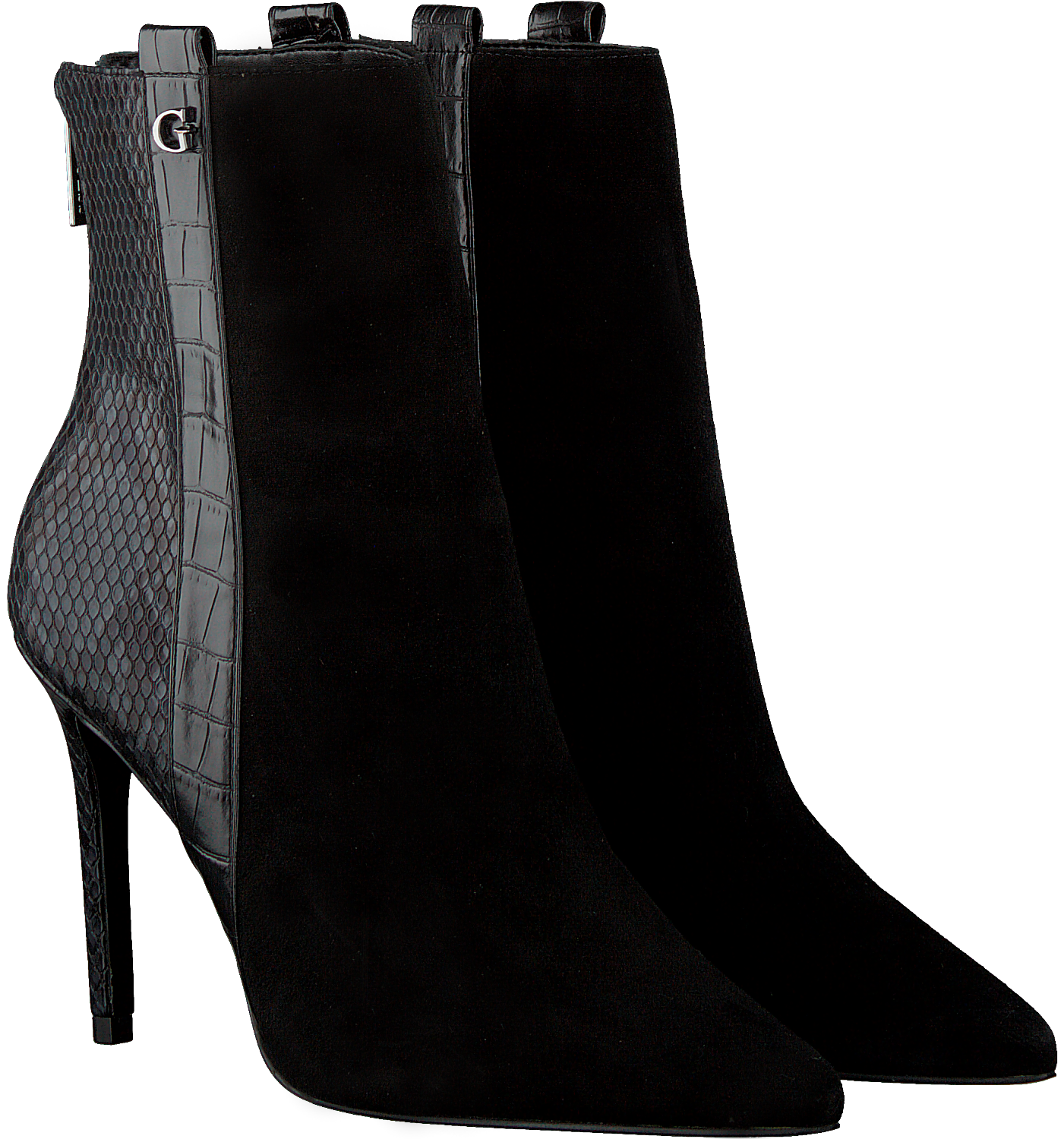 Zwarte GUESS Enkellaarsjes BAIZE | Omoda Zwarte GUESS Enkellaarsjes BYRNE | Omoda