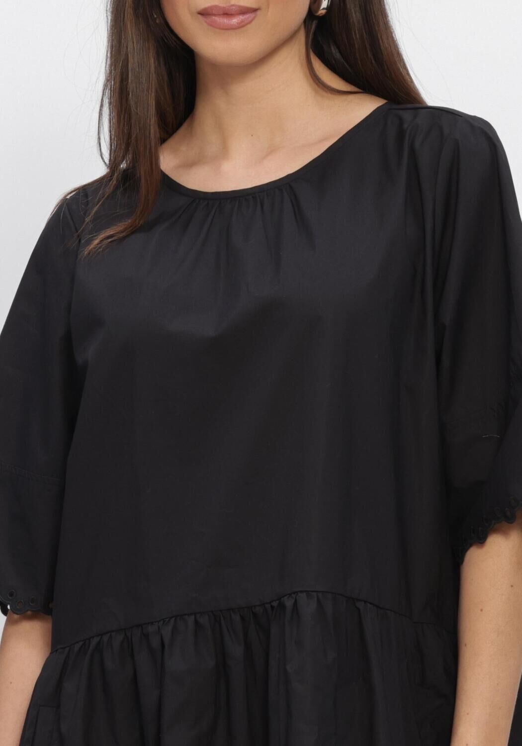 Zwarte INWEAR Midi jurk LIAIW DRESS - large