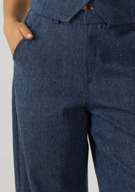 Blauwe STUDIO AMAYA Wijde broek MIES - large