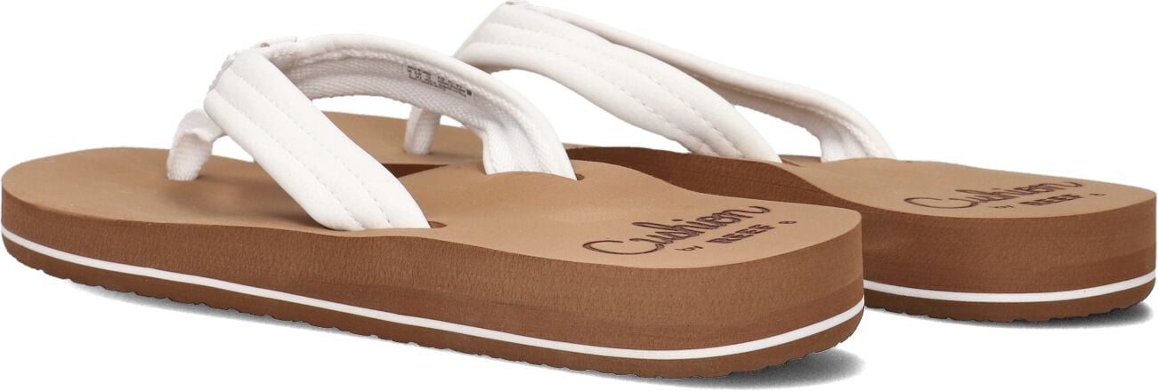Reef Dames Slippers Cushion Breeze - Wit, foto 3