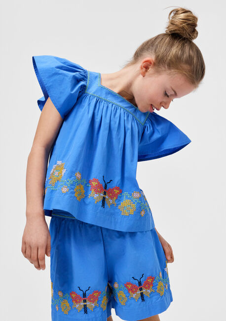 Blauwe MOLO Korte broek ALLY - large