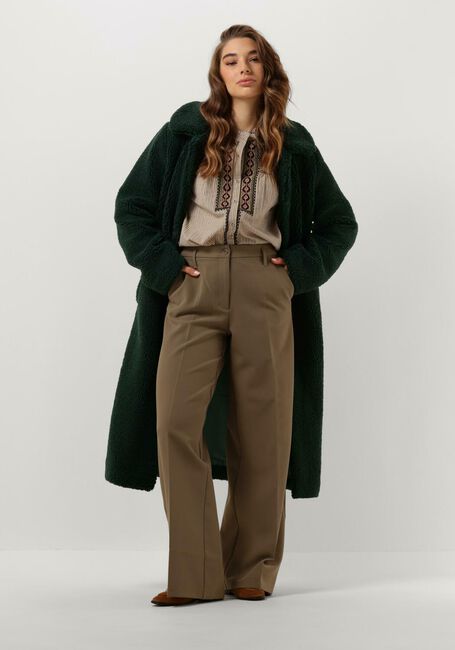 Donkergroene ANOTHER LABEL Faux fur jas MOUSSY COAT Donkergroene ANOTHER LABEL Faux fur jas MOUSSY COAT - large
