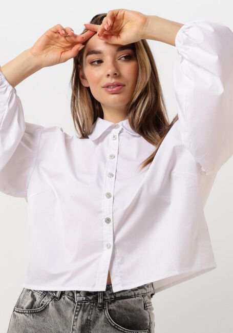 Witte CO'COUTURE Blouses COTTON CRISP CHRISTEL SHIRT - large