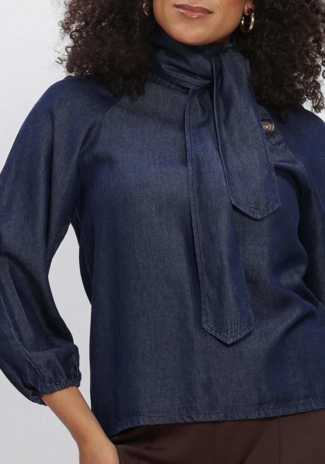 Blauwe AIMEE THE LABEL Blouses JESPERW6 BLOUSE - large