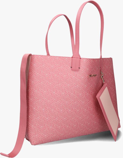 Roze TOMMY HILFIGER Shopper ICONIC TOMMY TOTE - large