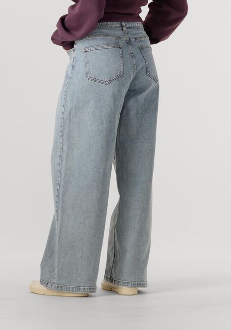 Lichtblauwe MODSTRÖM Wide jeans ISOLDEMD SOLID PANTS - large