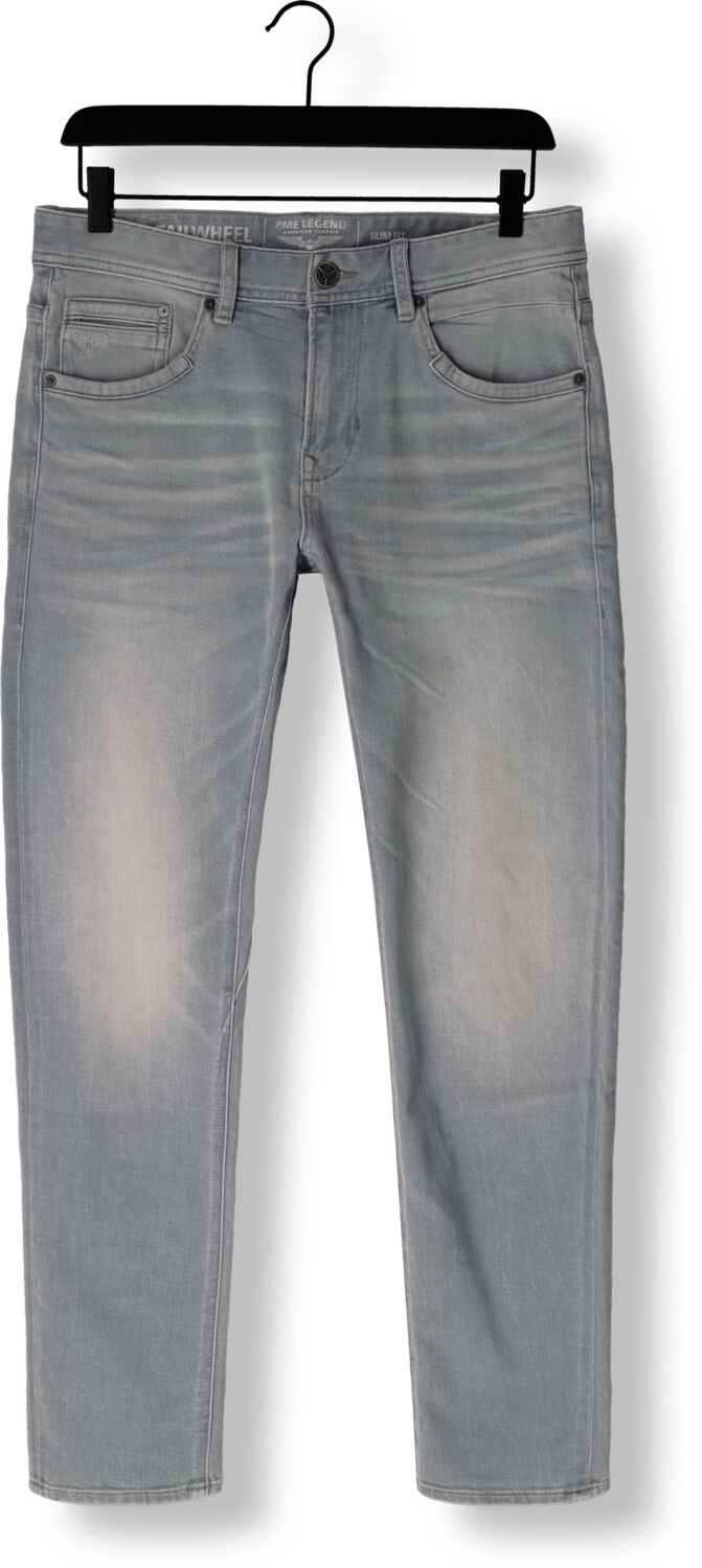 PME LEGEND Heren Jeans Tailwheel Fresh Light Grey Lichtgrijs