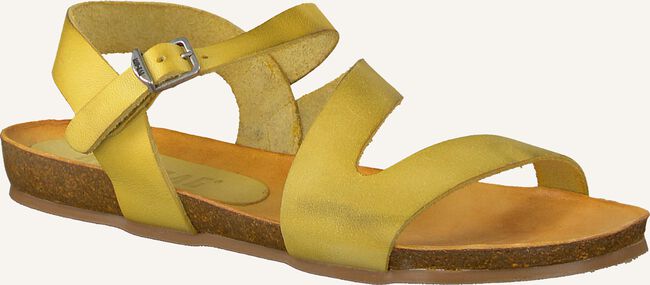 Gele RED-RAG Platte sandalen 79208 Gele RED-RAG Platte sandalen 79208 - large