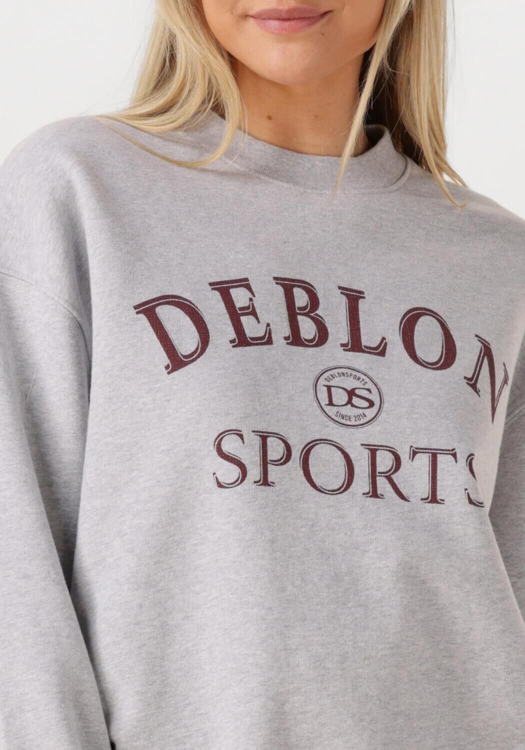 DEBLON SPORTS Dames Truien & Vesten Lilou Sweater Lichtgrijs