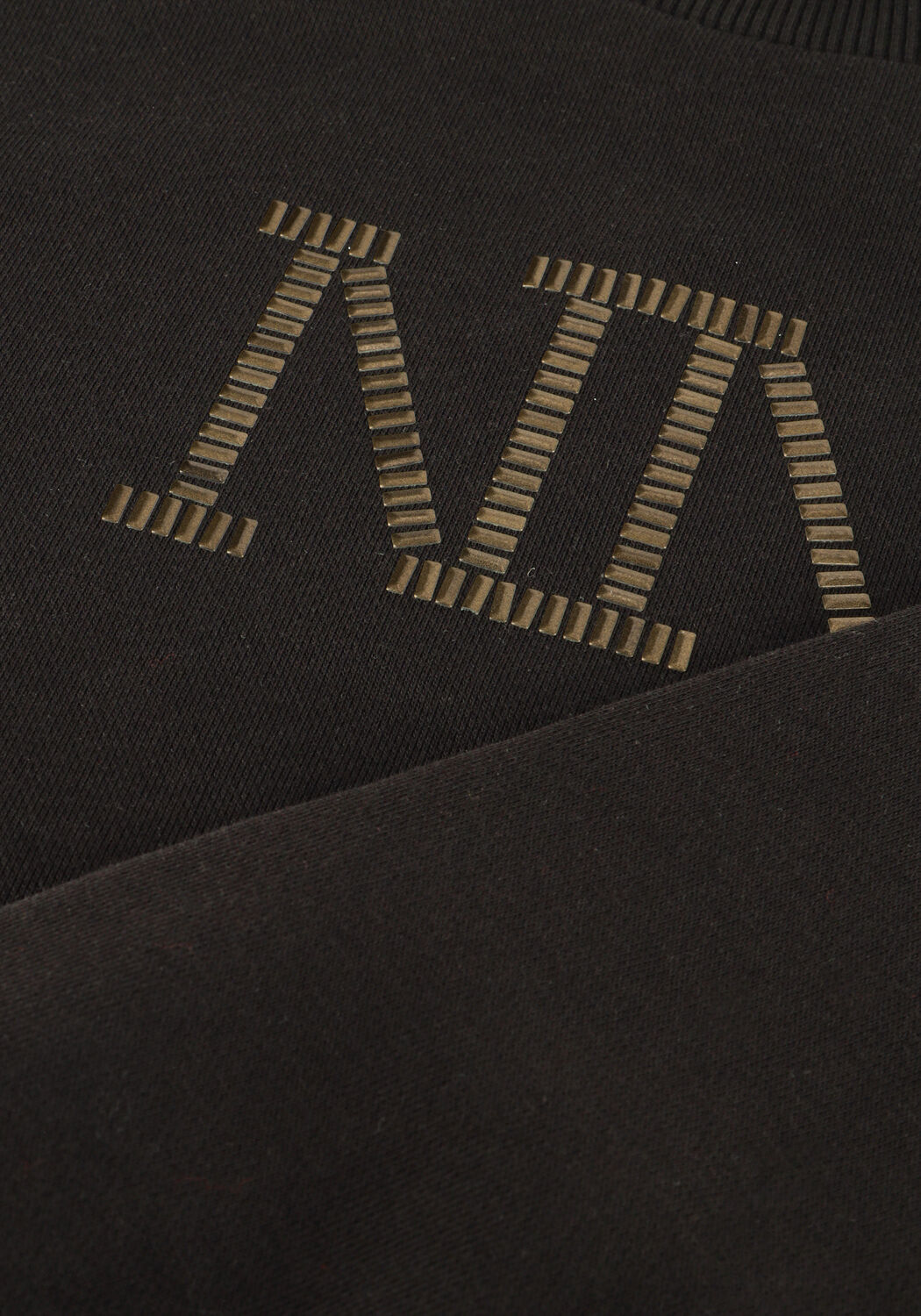 Bruine NIK & NIK Trui STUD SWEATSHIRT - large