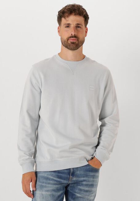 Lichtgrijze BOSS ORANGE Sweater WESTART 10234591 02 - large