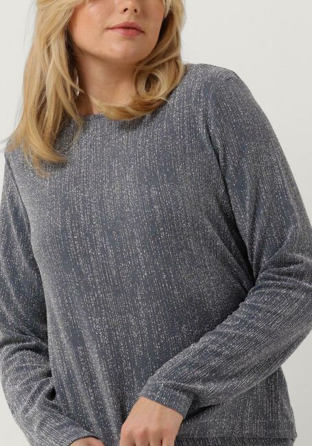 Grijze LEVETE ROOM Blouses LR-WARREN 3 BLOUSE - large