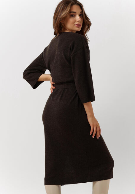 Bruine KNIT-TED Midi jurk CATRIONA DRESS - large