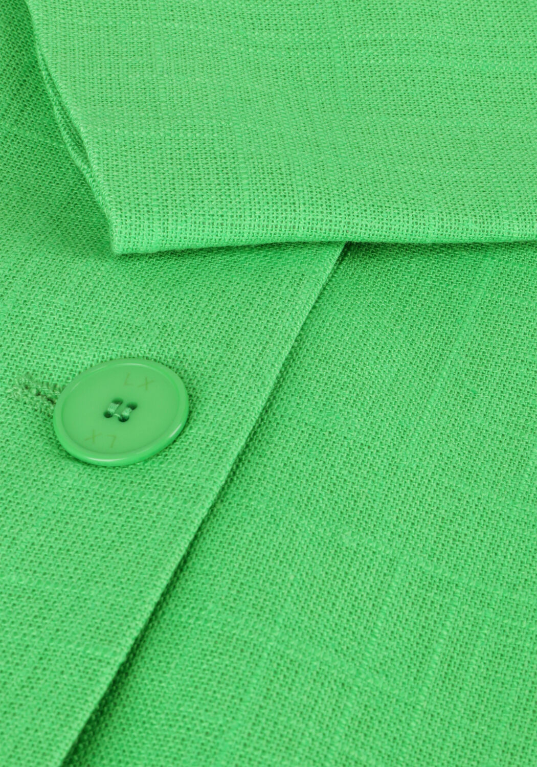 Groene ALIX THE LABEL Blazer LADIES WOVEN BOUCLE OVERSIZED BLAZER - large