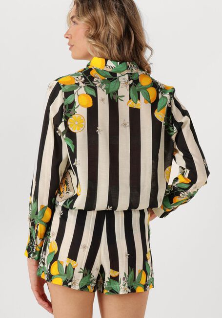 Zwarte WILD Blouses BONAVENTURE SICILY - large