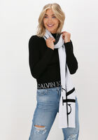 Witte CALVIN KLEIN Sjaal COTTON TAPE SCARF - medium