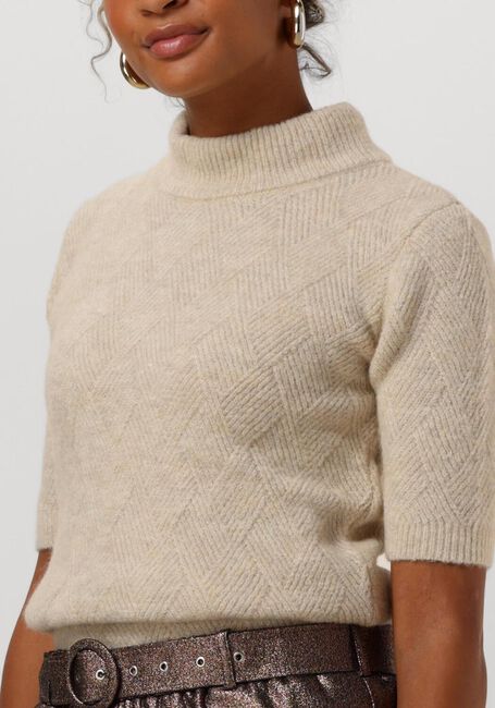 Zand EST'SEVEN Trui NICOLE SQUARE TOP - large