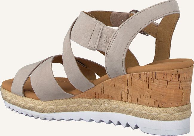 Taupe GABOR Sandalen met hak 832 Taupe GABOR Sandalen met hak 832 - large