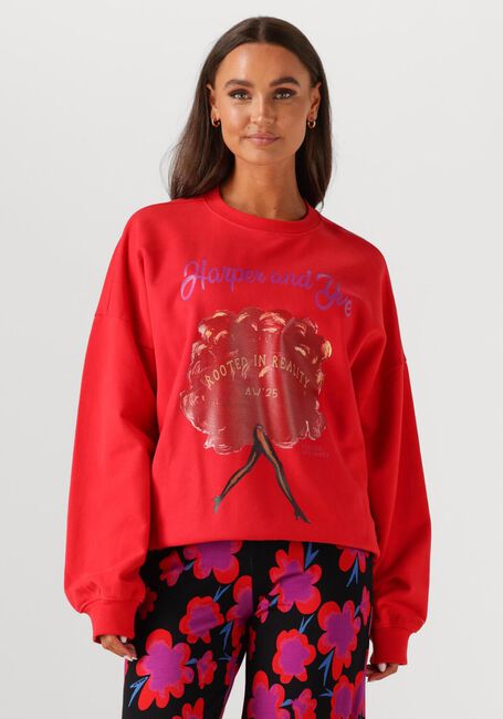 Rode HARPER & YVE Sweater ROOTEDINREALITY-SW - large